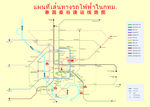 泰国曼谷捷运线路图