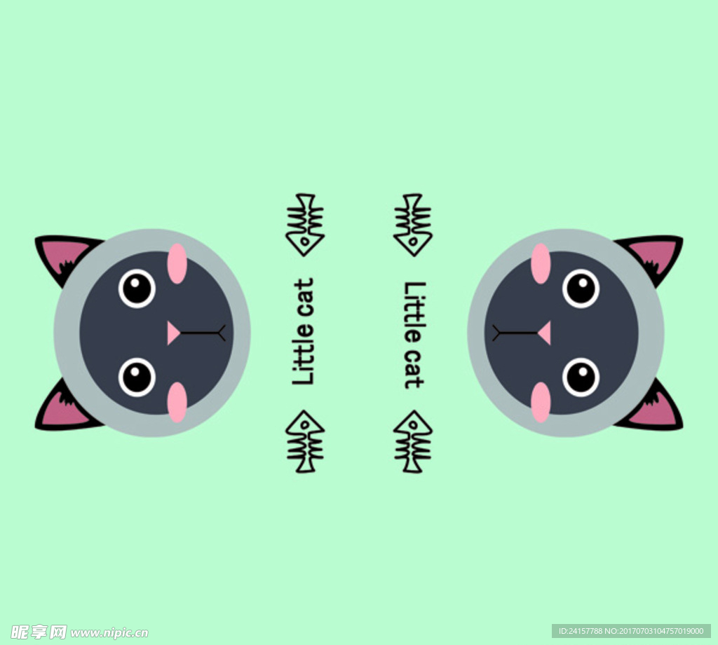 卡通猫咪