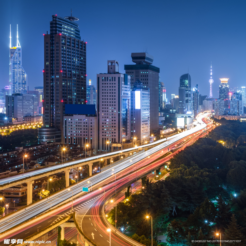 城市建筑背景图