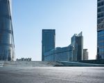 城市建筑马路背景图