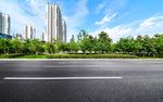 城市街道道路背景图
