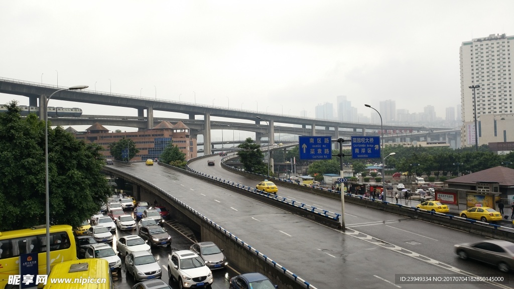 重庆的早晨
