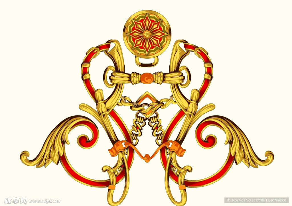 欧式花纹