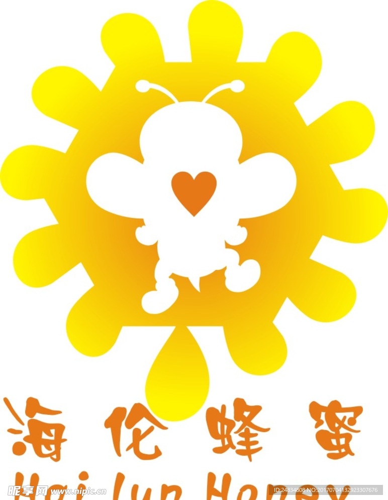 海伦蜂蜜LOGO