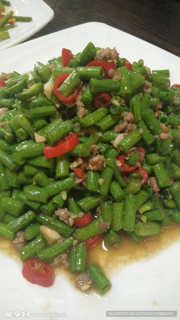 肉末豆角
