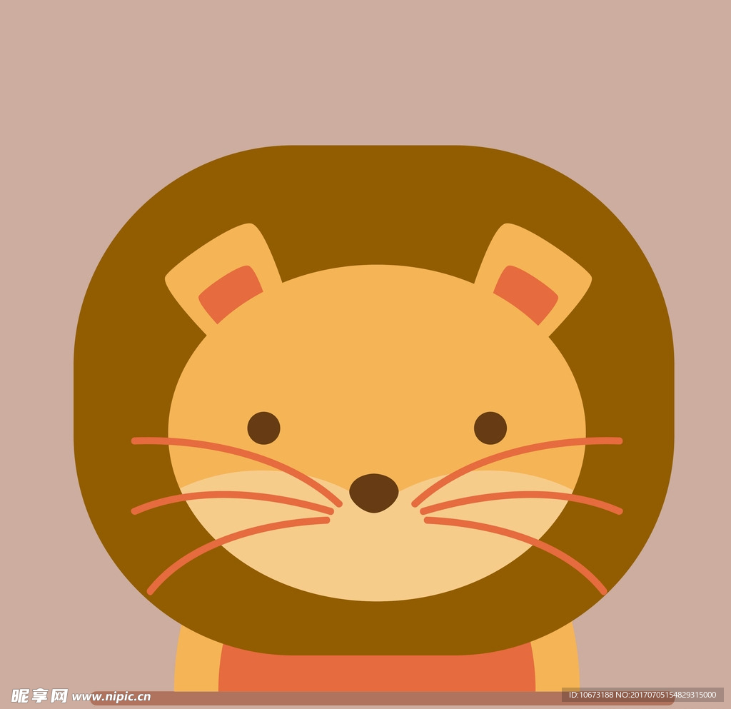 卡通狮子