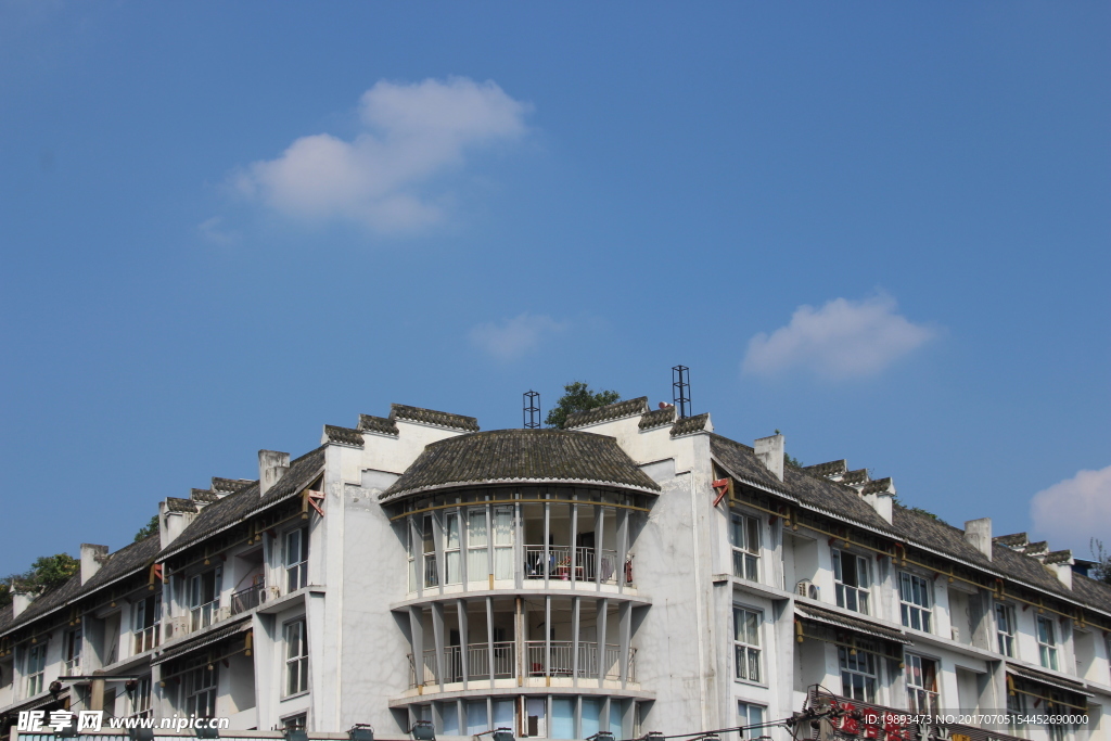 小镇房屋