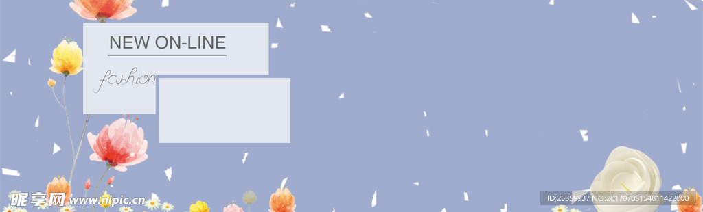 花朵banner