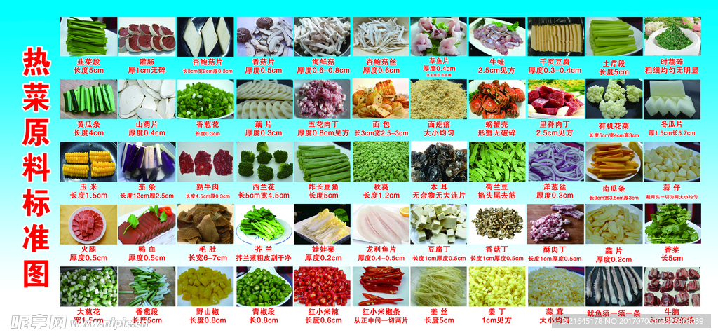 热菜标准图