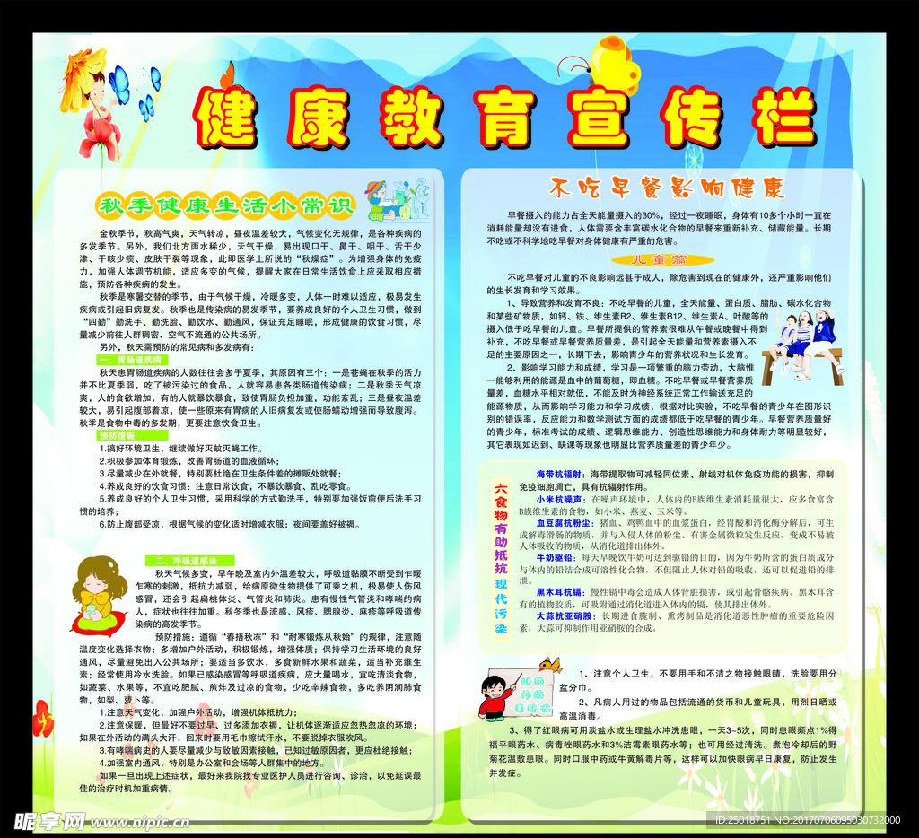 健康教育宣传栏