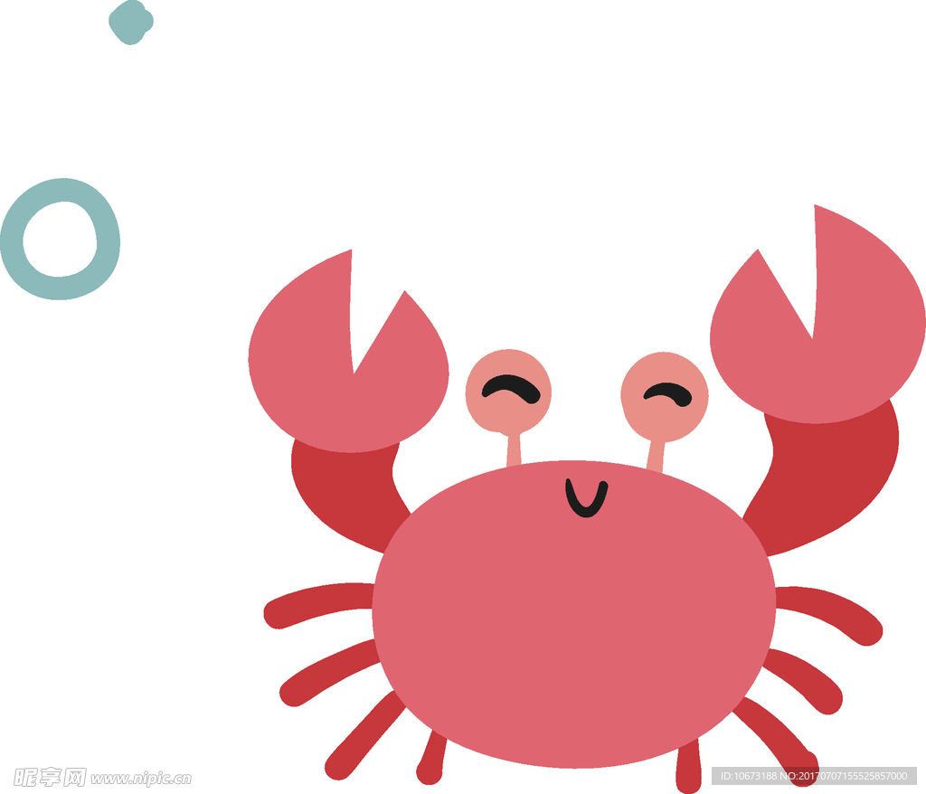 卡通螃蟹