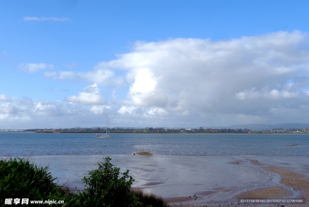新西兰海滨自然风光