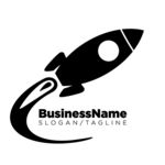 精美火箭LOGO设计矢量素材