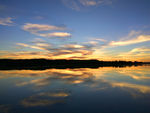 湿地夕阳