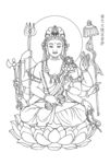 A4小尺寸大随求菩萨