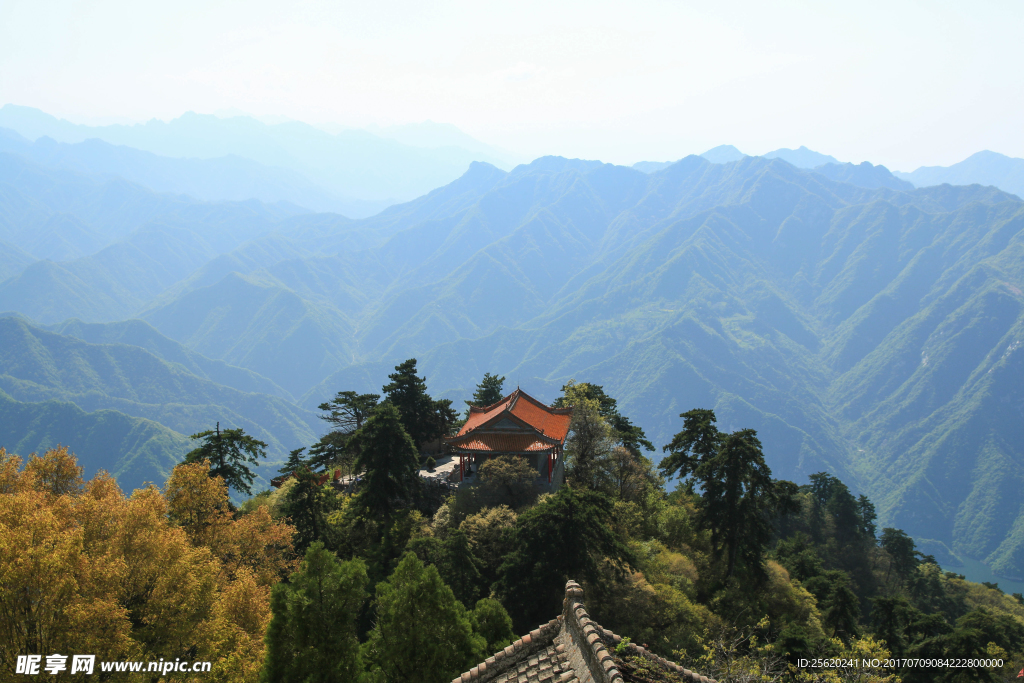 秦岭终南山南五台