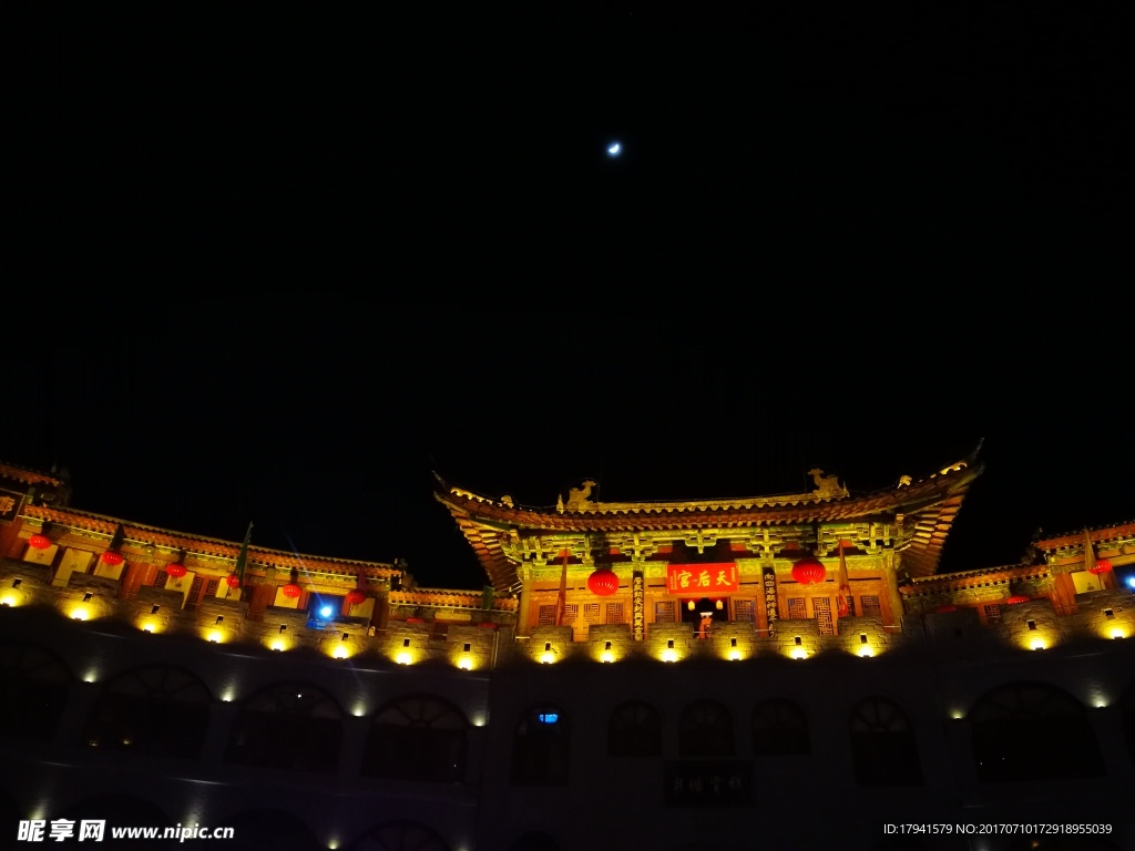 洛阳丽景门夜景