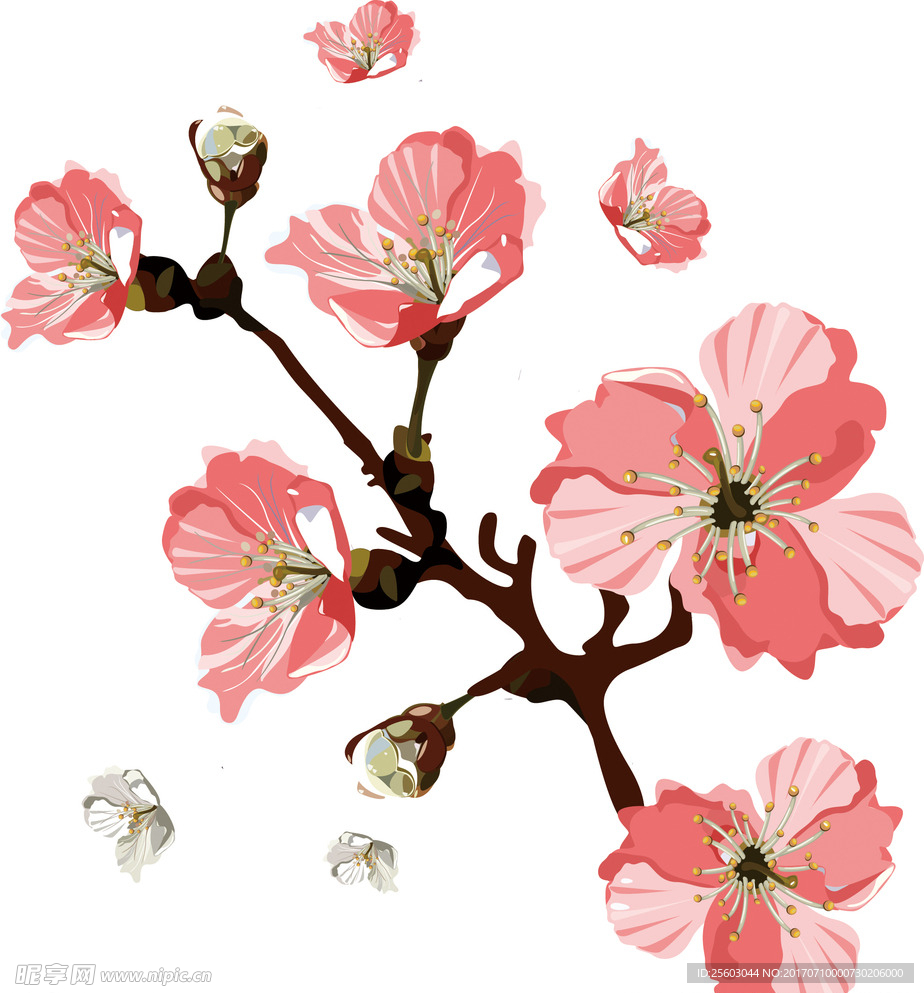 桃花枝