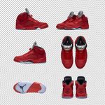 air jordan 5 抠图