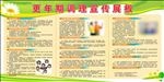 计生板报_更年期调理宣传展板