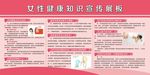 计生板报 女性健康知识宣传展板