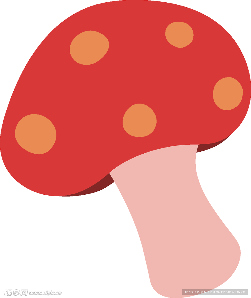 卡通蘑菇