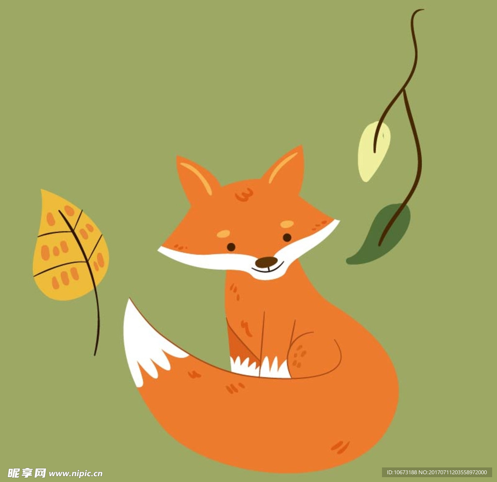 卡通狐狸