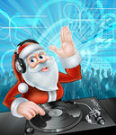 disco迪斯科圣诞老人dj