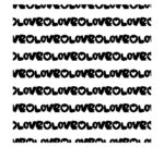 LOVE手写字体底纹矢量图下载