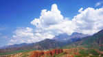 蓝天与青山