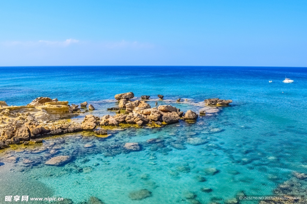 蓝色海岸唯美