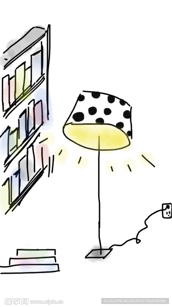 卡通简笔插画