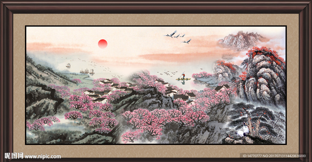 国画风景