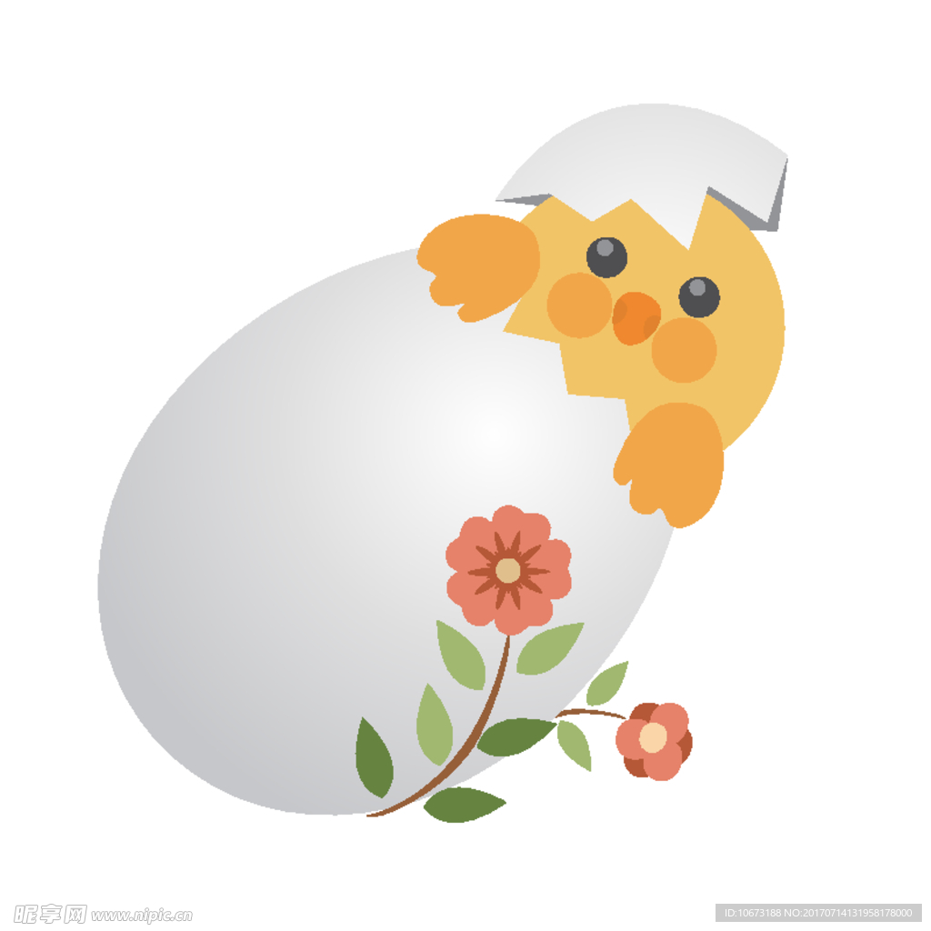 卡通小鸡