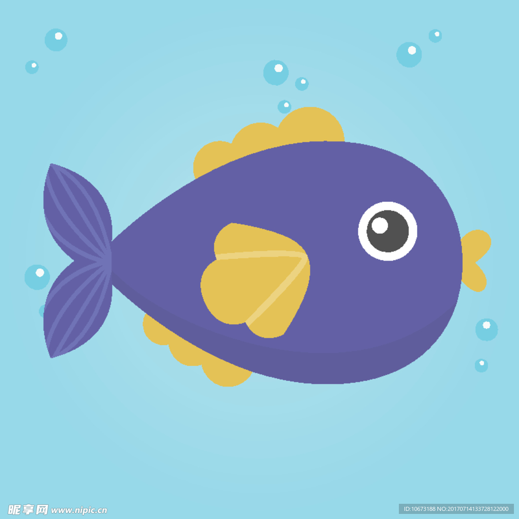 卡通鱼