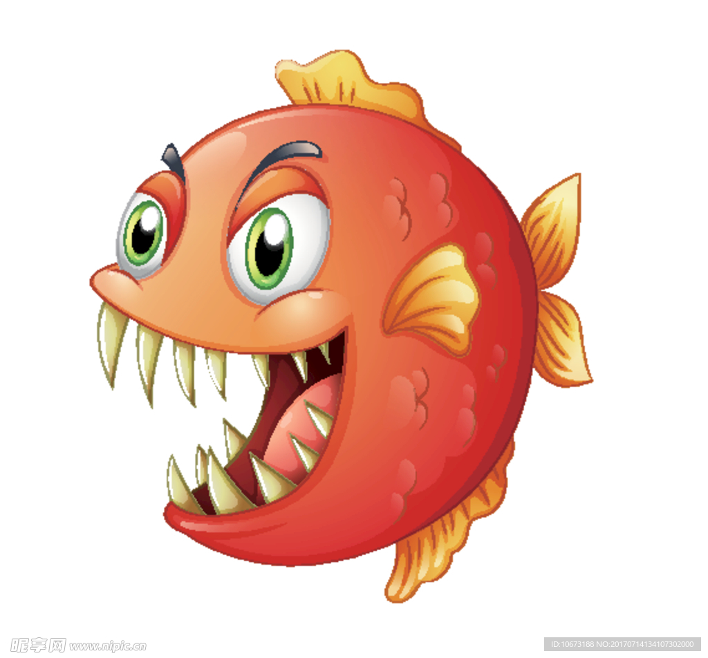 卡通鱼