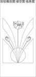 缕空雕刻图 缕空线条画 缕空图