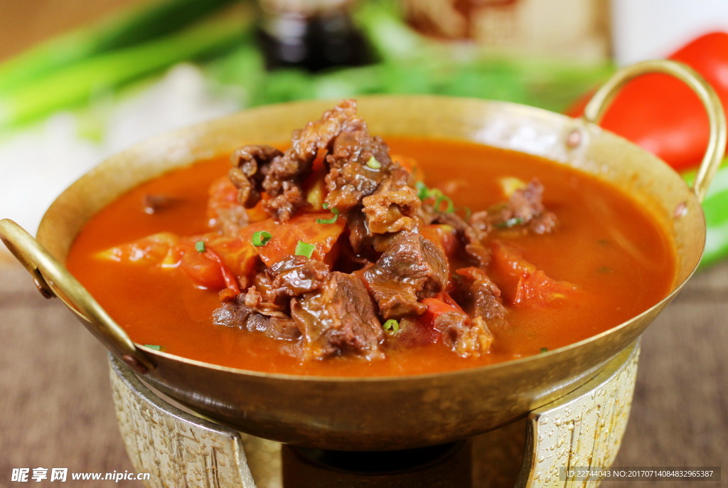 锅仔番茄煮牛肉