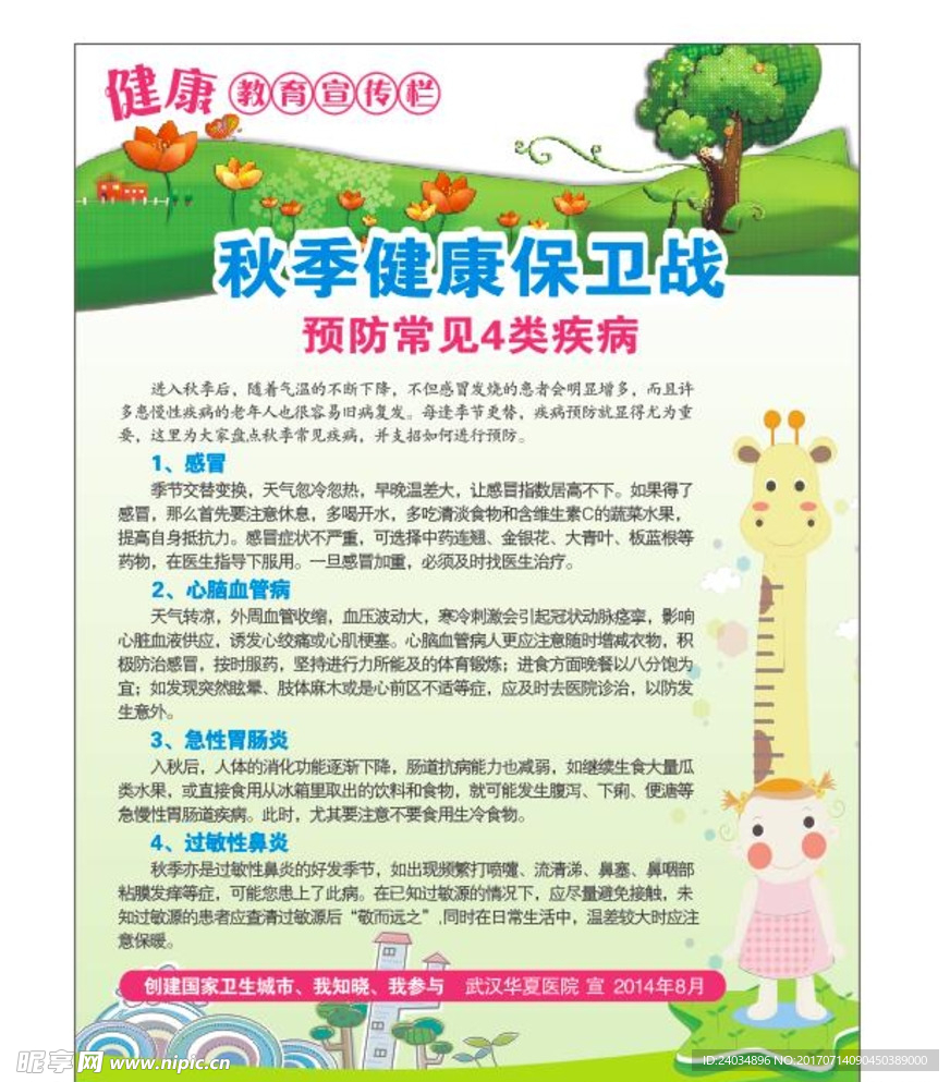 健康教育宣传栏