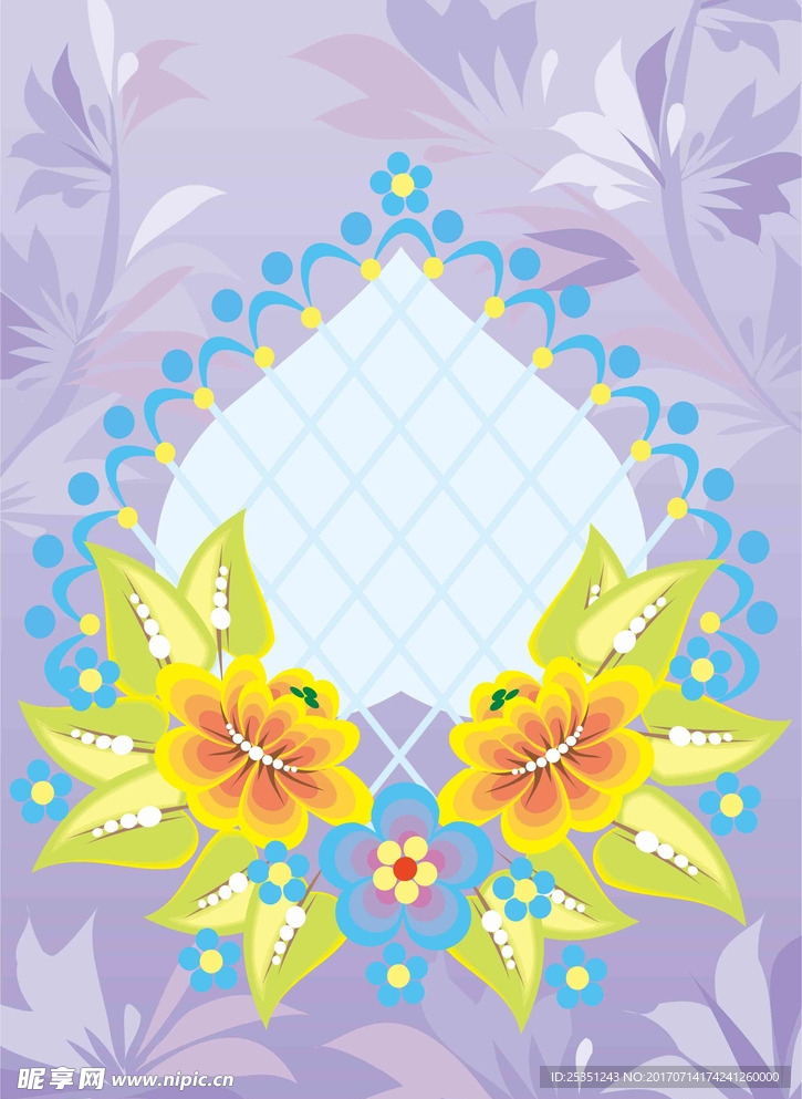 花边底纹