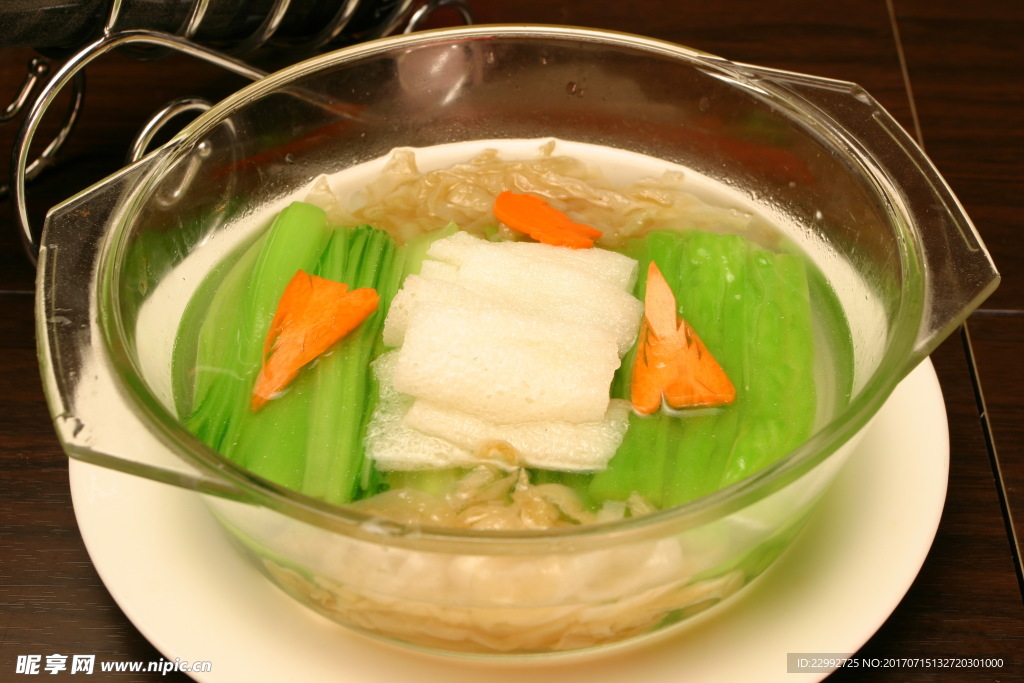 清汤虾干泡竹荪图片
