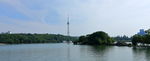 公园湖景