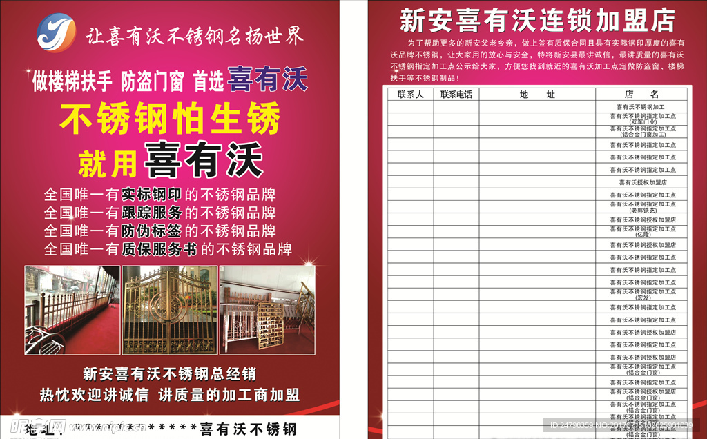 喜有沃不锈钢