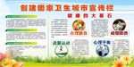 创建国家卫生城市宣传栏