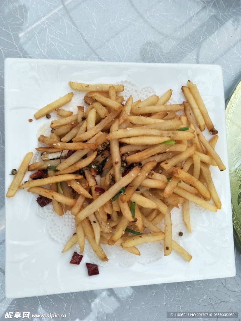 干煸土豆条