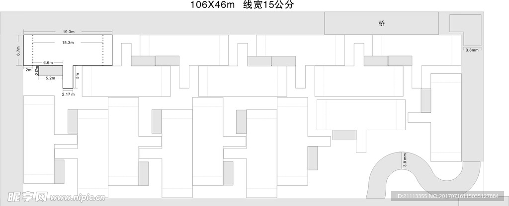 科目二场地平面图