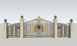 su入口建筑大门模型