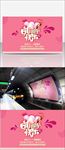 儿童节快乐粉色促销海报