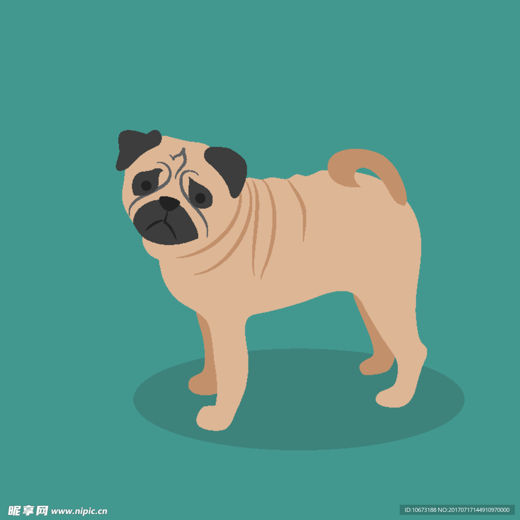 卡通狗