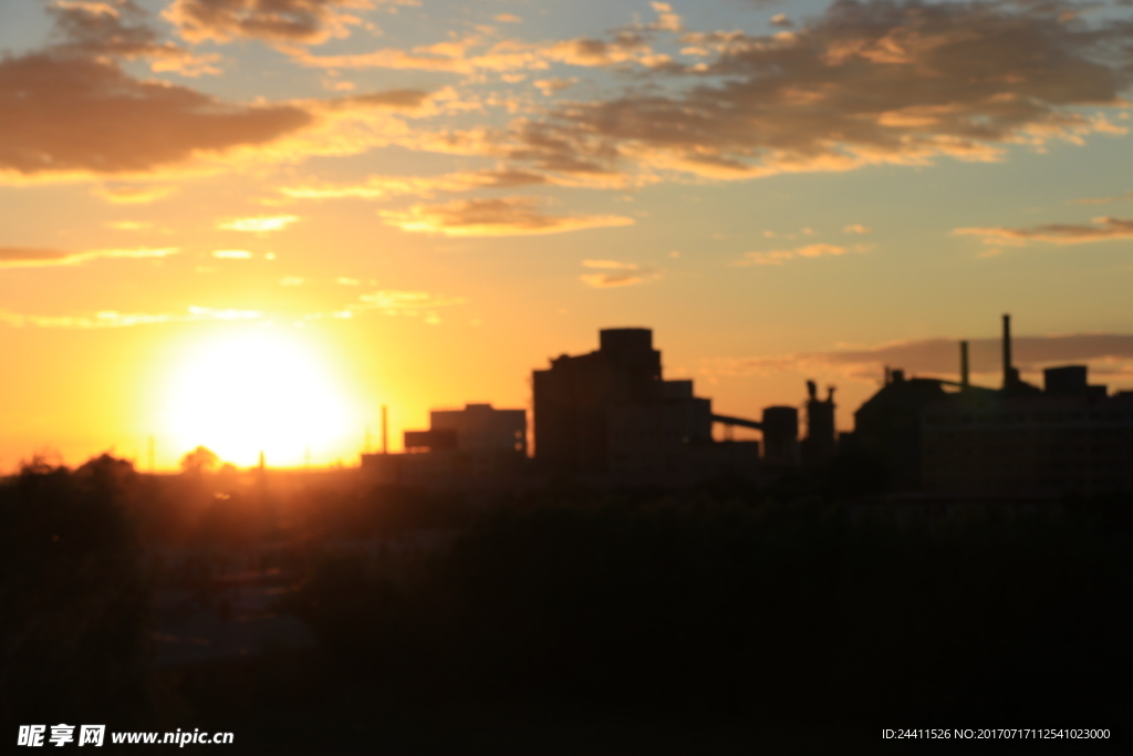 夕阳